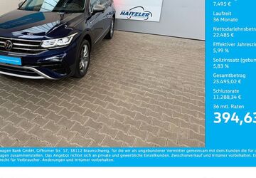 VW Tiguan 84.300 km 29.980 &euro; Gernsbach 76593