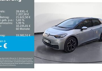 VW ID.3 56.648 km 28.560 &euro; Durmersheim 76448