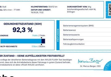 Audi Q4 e-tron 58.611 km 39.930 &euro; Ettlingen 76275