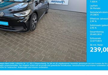 VW ID.3 34.341 km 26.780 &euro; Gernsbach 76593